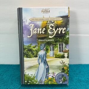 Professor Puzzle Jane Eyre 500 Piece Double Sided Jigsaw Library Book Box Puzzle